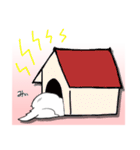 まるで子猫のような不思議なわんコ「みぃ」（個別スタンプ：12）