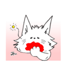 まるで子猫のような不思議なわんコ「みぃ」（個別スタンプ：14）