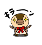 毎日使える！カモのくわわスタンプ（個別スタンプ：24）