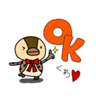 毎日使える！カモのくわわスタンプ（個別スタンプ：31）