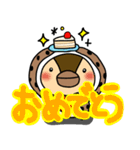 毎日使える！カモのくわわスタンプ（個別スタンプ：33）