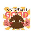 人毛ちゃん【ゆる敬語】（個別スタンプ：9）