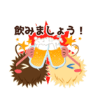 人毛ちゃん【ゆる敬語】（個別スタンプ：33）