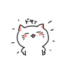 白ねことうふ（個別スタンプ：9）
