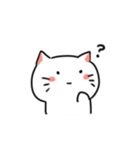 白ねことうふ（個別スタンプ：10）
