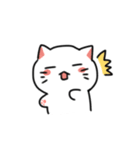 白ねことうふ（個別スタンプ：11）