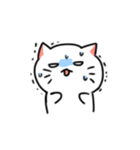 白ねことうふ（個別スタンプ：16）