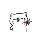 白ねことうふ（個別スタンプ：17）