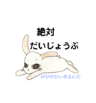 お目めな  うさぎの  良く使う友達会話（個別スタンプ：29）