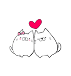 ましろねこ【敬語】(もちもち白い猫）（個別スタンプ：7）