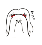 みんな、おんなのこ。そして一匹の犬。（個別スタンプ：10）