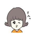 みんな、おんなのこ。そして一匹の犬。（個別スタンプ：20）