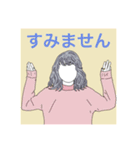 美容師の描いたスタンプ（個別スタンプ：6）