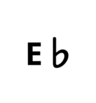 和音 コード(chordname)よく使うやつ（個別スタンプ：6）