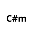 和音 コード(chordname)よく使うやつvol.2（個別スタンプ：2）