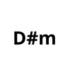 和音 コード(chordname)よく使うやつvol.2（個別スタンプ：5）