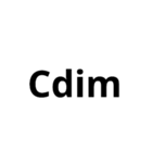 和音 コード(chordname)よく使うやつvol.4（個別スタンプ：1）