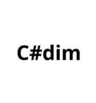 和音 コード(chordname)よく使うやつvol.4（個別スタンプ：2）