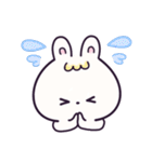 パステルうさぎのやさしいスタンプ。（個別スタンプ：17）