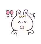 パステルうさぎのやさしいスタンプ。（個別スタンプ：27）