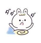 パステルうさぎのやさしいスタンプ。（個別スタンプ：28）