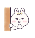 パステルうさぎのやさしいスタンプ。（個別スタンプ：31）