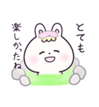 パステルうさぎのやさしいスタンプ。（個別スタンプ：36）