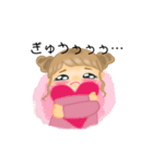 ウツなあなたを励ましたい女の子（個別スタンプ：5）