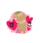 ウツなあなたを励ましたい女の子（個別スタンプ：10）