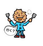 うちあげもんじゃ（個別スタンプ：3）