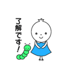 毎日使える！あたしどり（個別スタンプ：3）