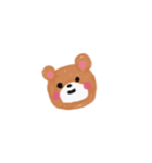 森のくまさん〜色鉛筆〜（個別スタンプ：6）