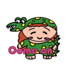 女の子をドレスアップ（個別スタンプ：2）