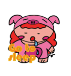 女の子をドレスアップ（個別スタンプ：11）