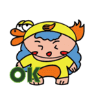 女の子をドレスアップ（個別スタンプ：36）