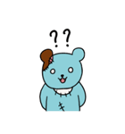 クマゾンビ3・毎日/日常（個別スタンプ：27）