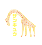 動物のフラッシュカード（個別スタンプ：4）