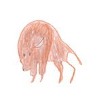 動物のフラッシュカード（個別スタンプ：8）