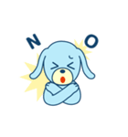 空色いぬいぬ（個別スタンプ：9）