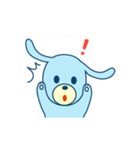 空色いぬいぬ（個別スタンプ：13）