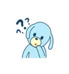 空色いぬいぬ（個別スタンプ：14）