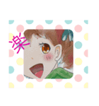 Surreal stamp and cute girl（個別スタンプ：3）