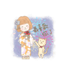 旅女子と猫、台湾満喫ニャン。（個別スタンプ：16）