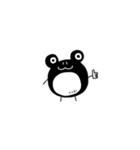 くろしろかえる。（個別スタンプ：1）