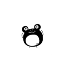 くろしろかえる。（個別スタンプ：11）