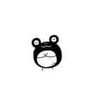 くろしろかえる。（個別スタンプ：12）