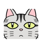 サバトラ猫と話そう（個別スタンプ：22）