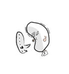 目つきの悪いこめつぶ（個別スタンプ：4）