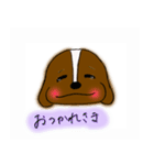 キャバリアのショートくん（個別スタンプ：6）