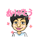 りゅうのすけ似顔絵スタンプ（個別スタンプ：3）